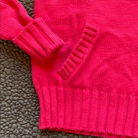 Long sleeve quarter snap sweater with pockets - Picture 3 of 4